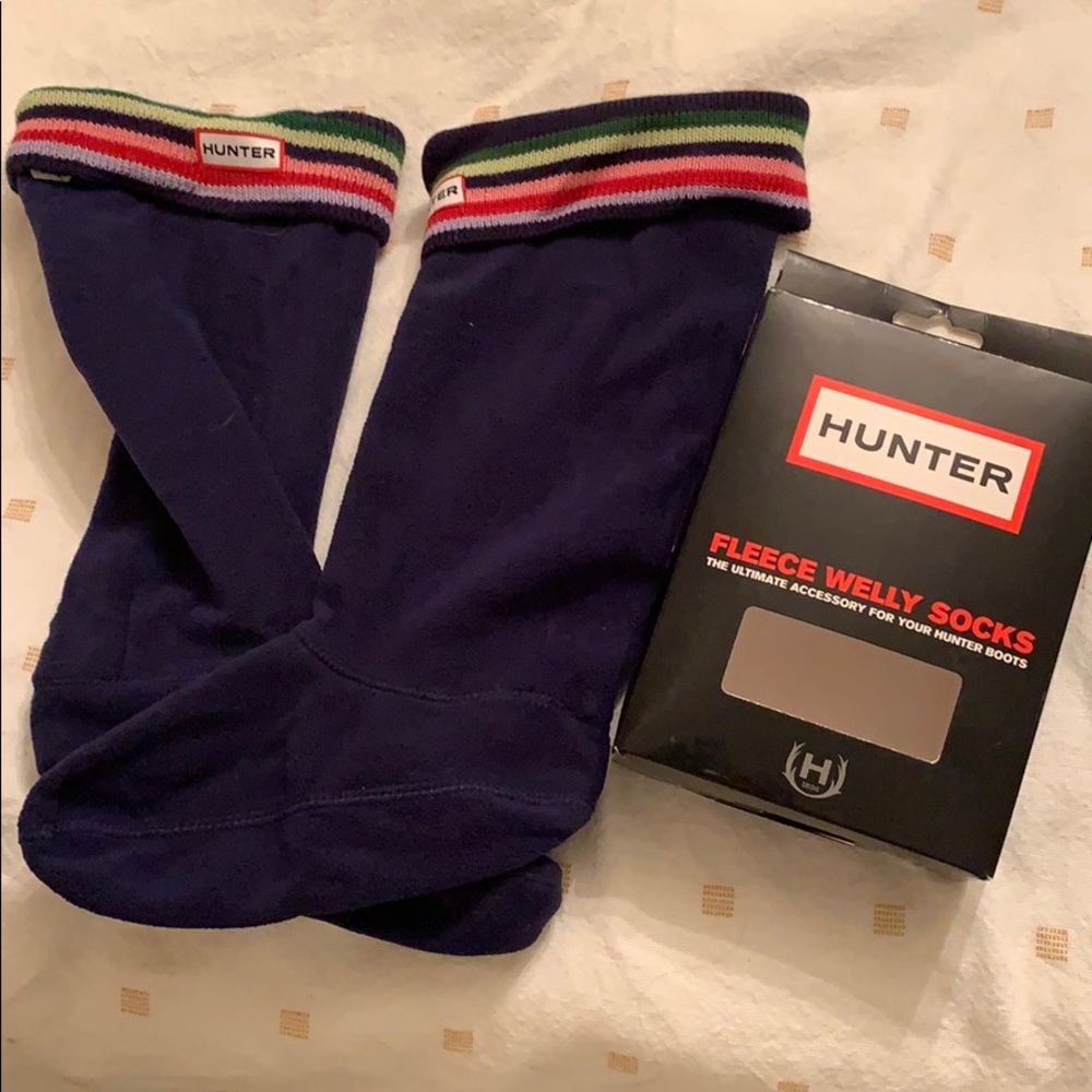NEW Hunter fleece socks